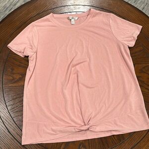 Banana Republic Sandwash Modal Twist Front Top